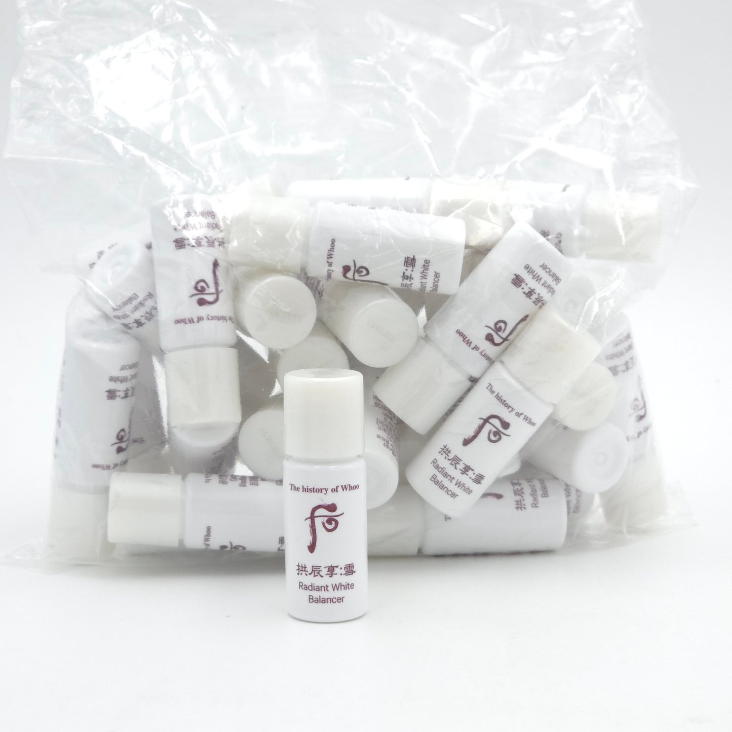 The history of Whoo Gongjinhyang Seol Radiant White Balancer 5ml x 30pcs
