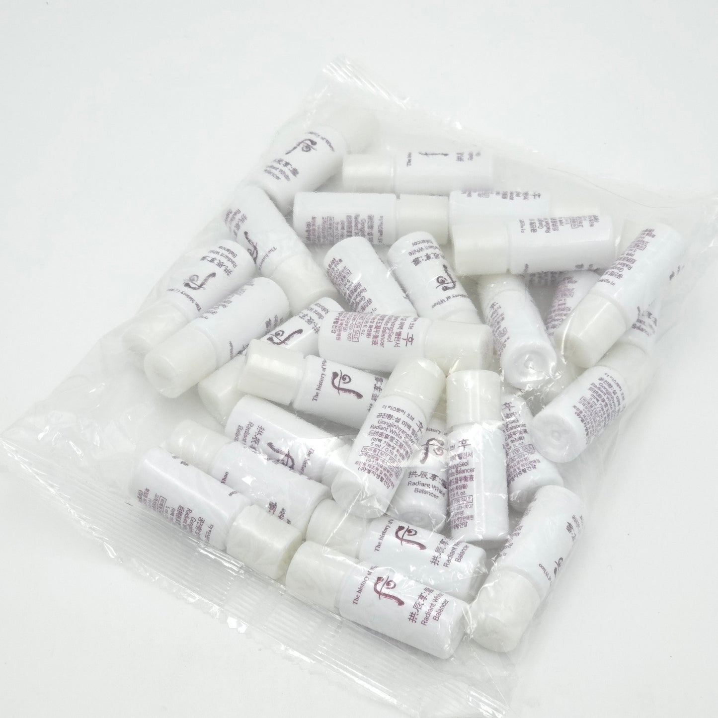 The history of Whoo Gongjinhyang Seol Radiant White Balancer 5ml x 30pcs
