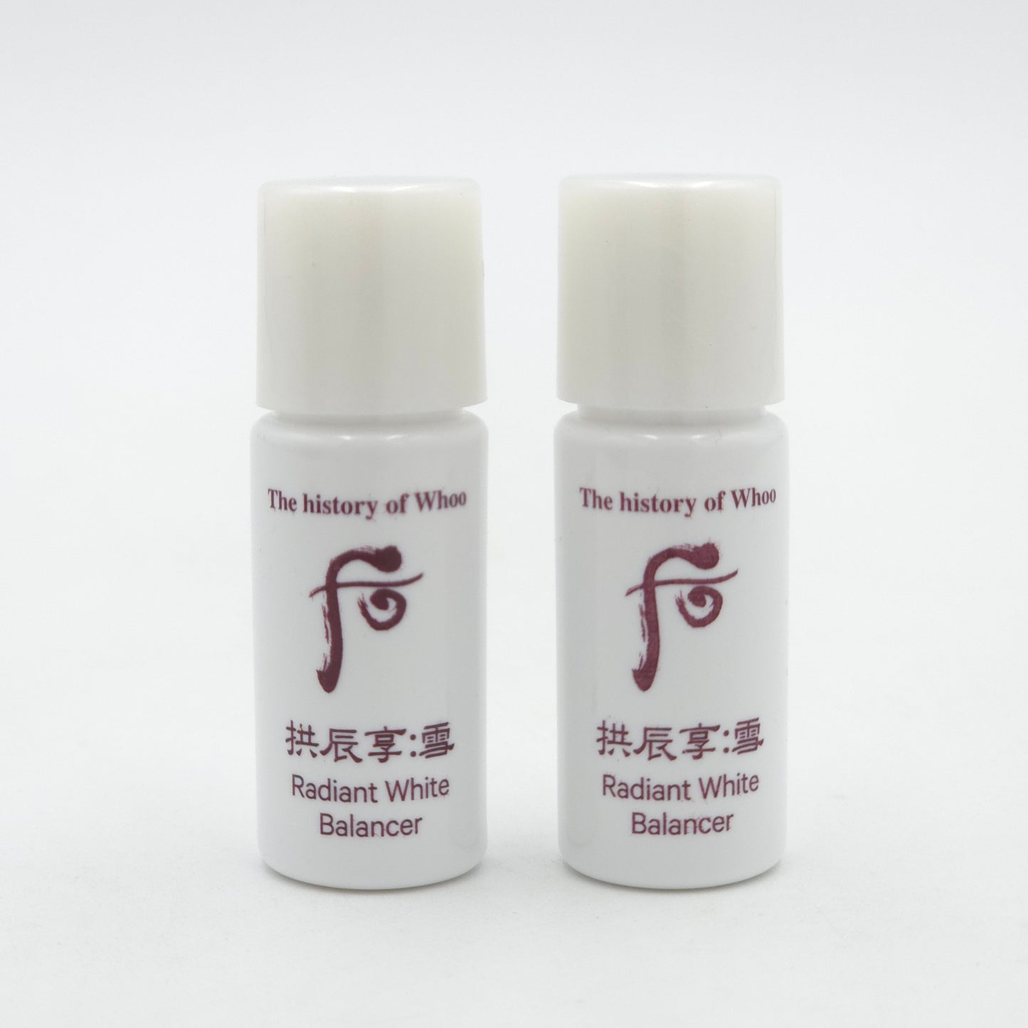 The history of Whoo Gongjinhyang Seol Radiant White Balancer 5ml x 30pcs