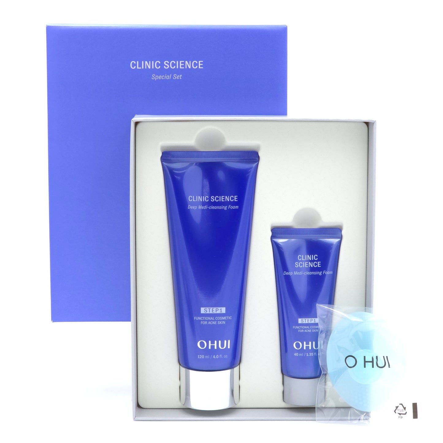 O HUI Clinic Science Deep Medi Cleansing Foam Special Set