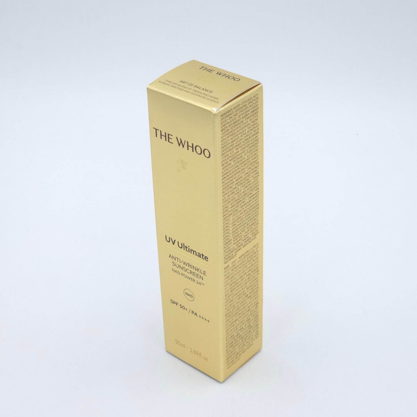 THE WHOO UV Ultimate Anti-Wrinkle Sunscreen SPF50+ PA++++ 50m