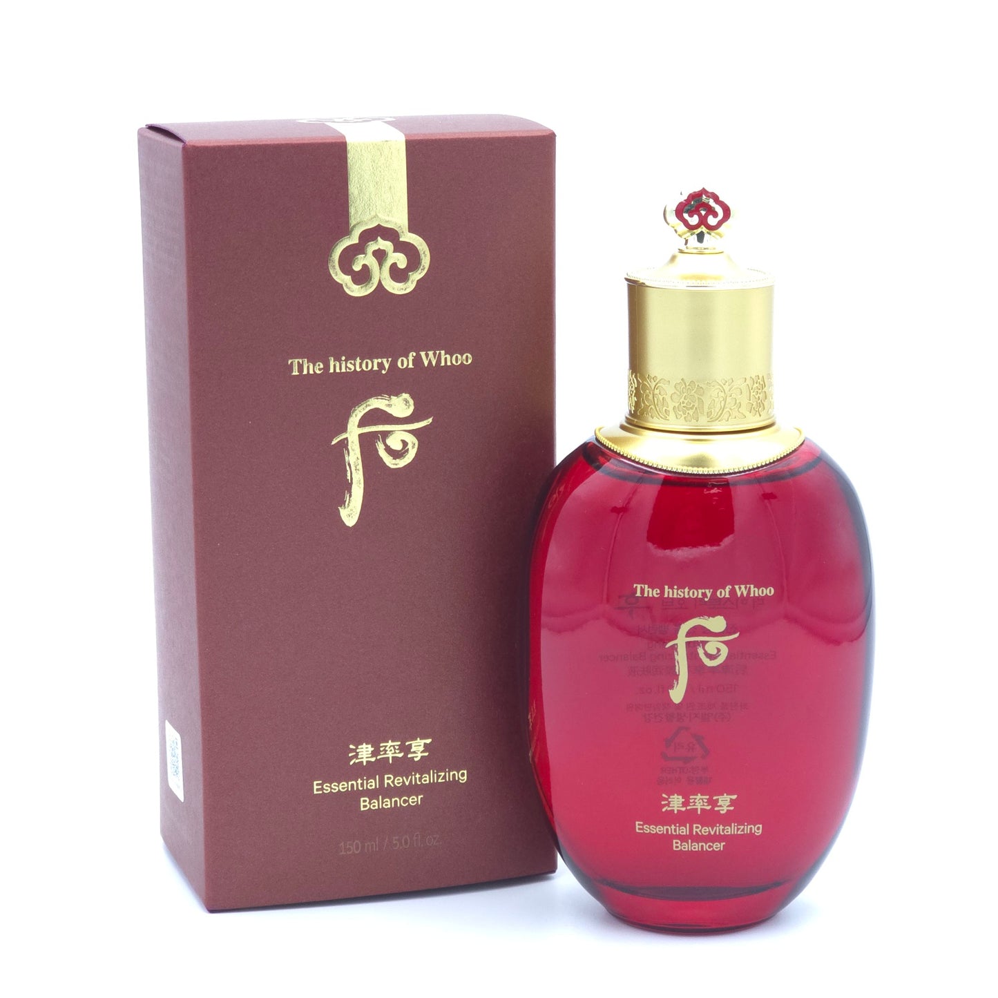 The history of Whoo Jinyulhyang Essential Revitalizing Balancer 150ml Hydrating Toner