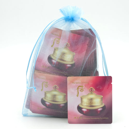 The history of Whoo Jinyulhyang Intensive Revitalizing Eye Cream 1ml x 60pcs
