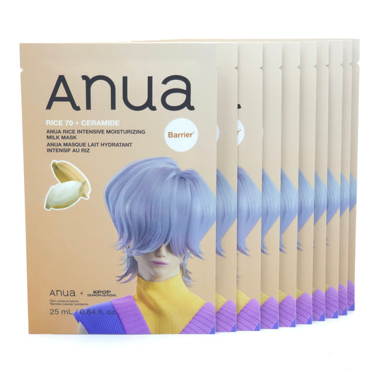 Anua Rice Intensive Moisturizing Milk Mask 25ml x 10ea Hydrating