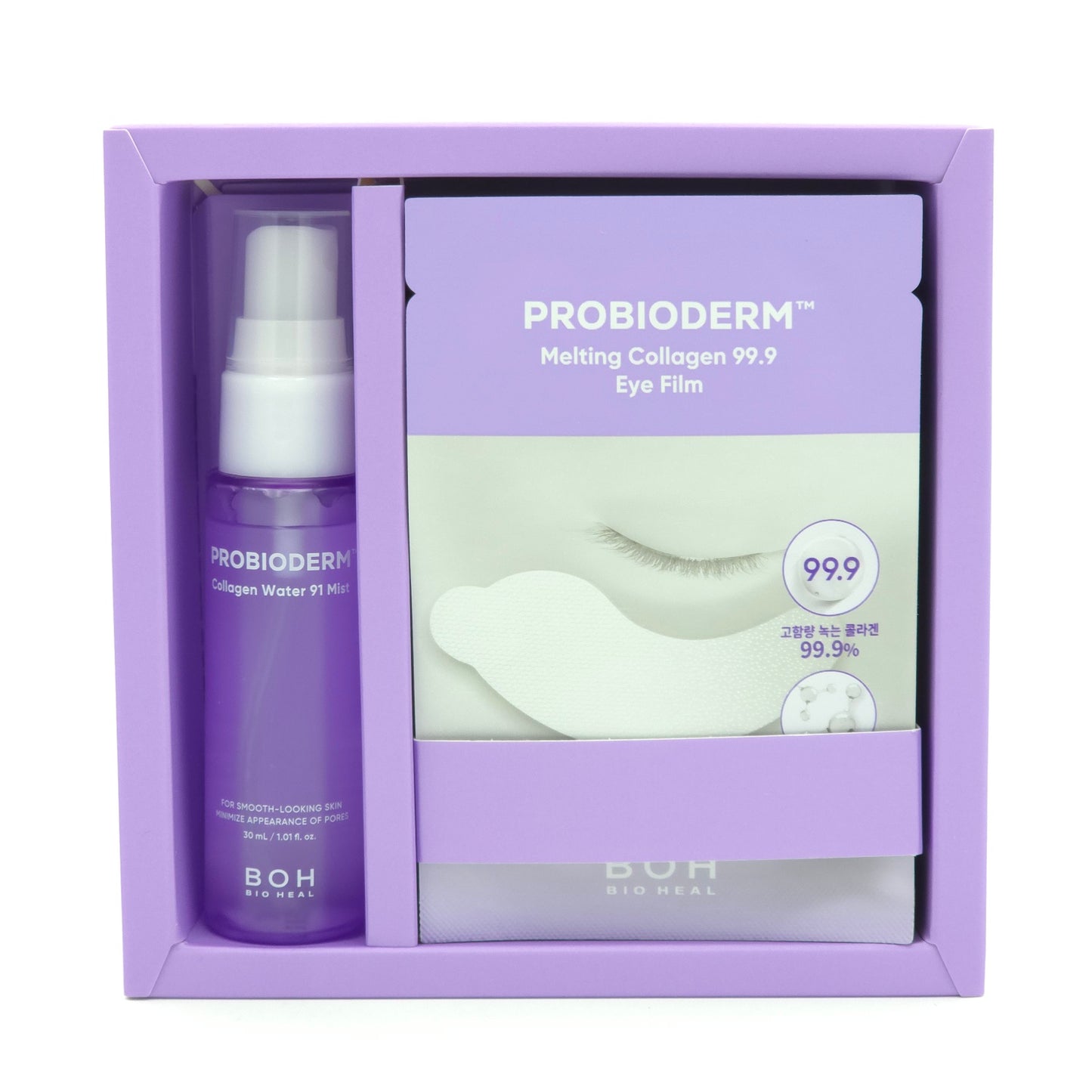 BIO HEAL BOH Probioderm Melting Collagen 99.9 Eye Film Set 28pcs + Mist
