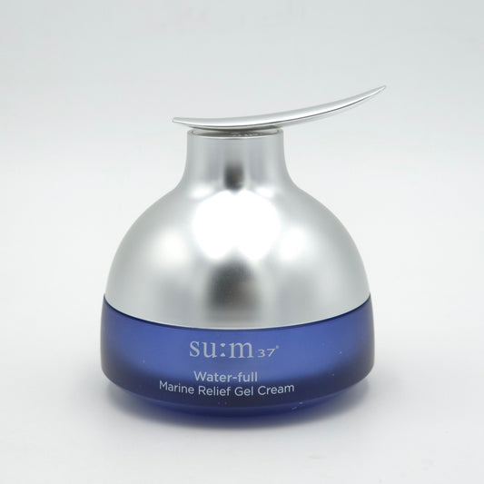 Su:m37 Water-full Marine Relief Gel Cream 50ml Hydrating Soothing Moisture