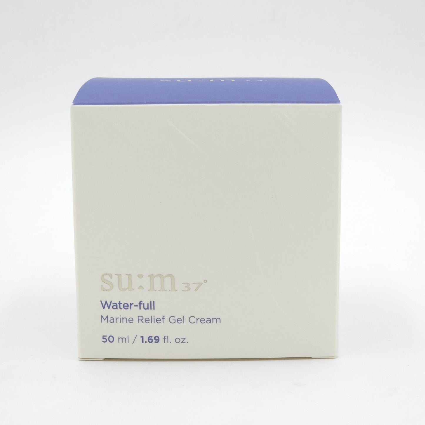 Su:m37 Water-full Marine Relief Gel Cream 50ml Hydrating Soothing Moisture