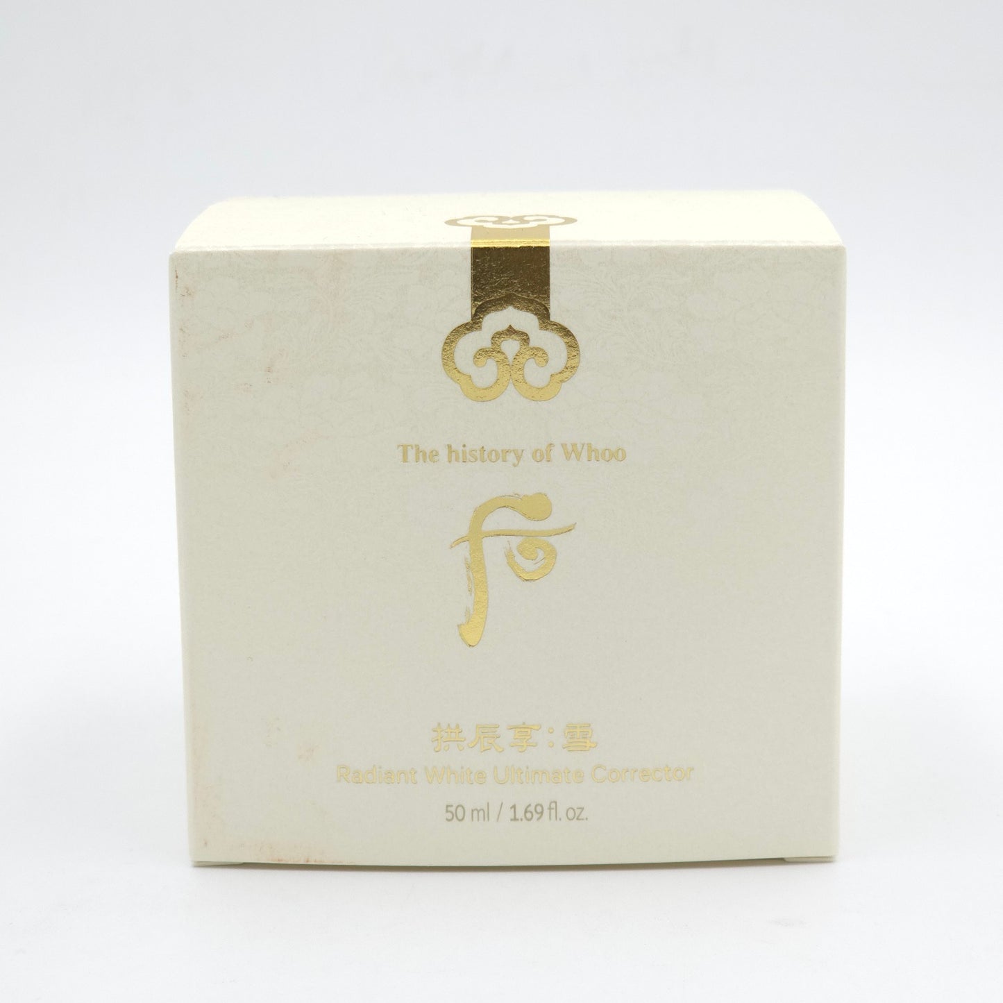 The history of Whoo Gongjinhyang Seol Radiant White Ultimate Corrector 50ml Brightening