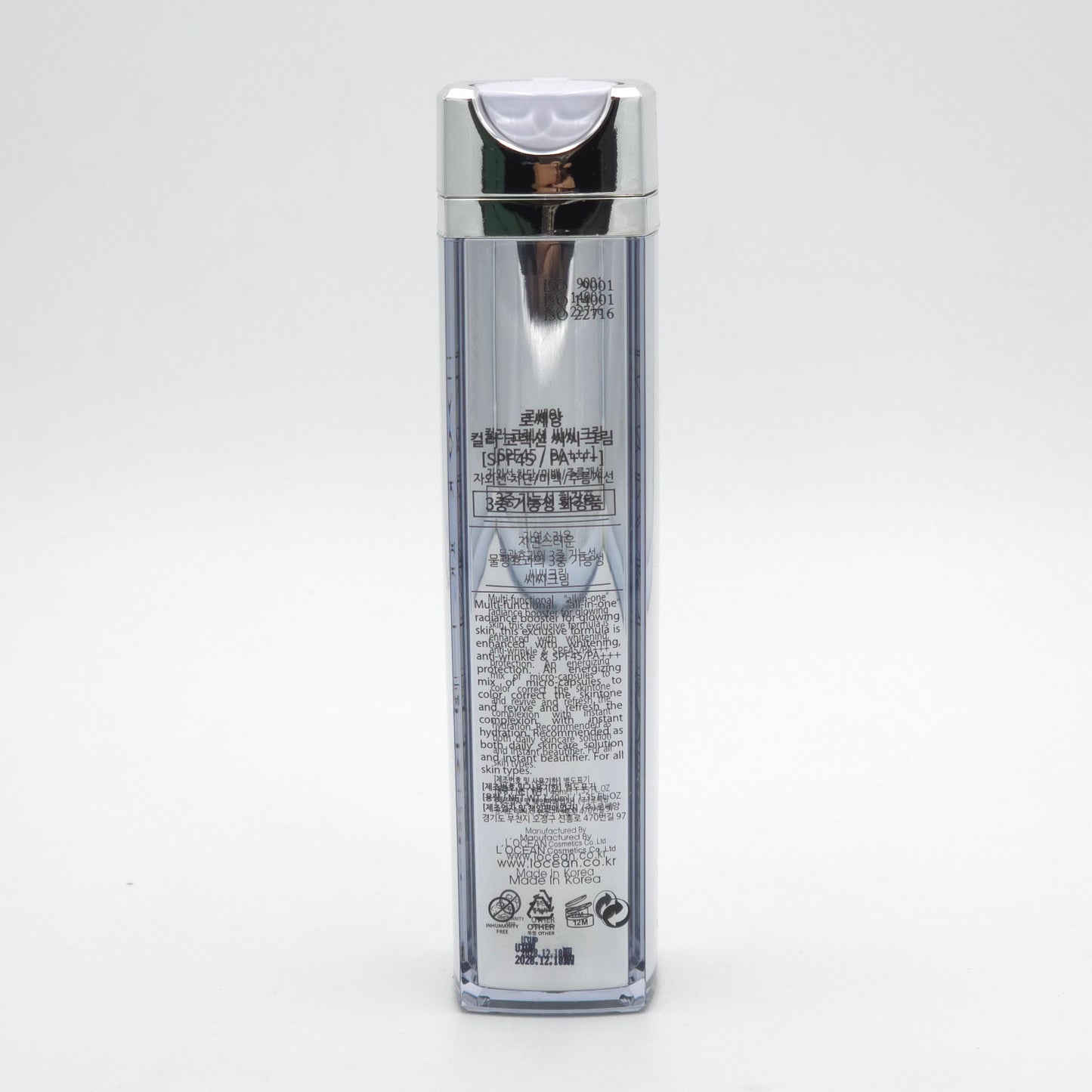 L'OCEAN Color Correction CC Cream SPF45 PA+++ 40ml Tone Up Hydrating