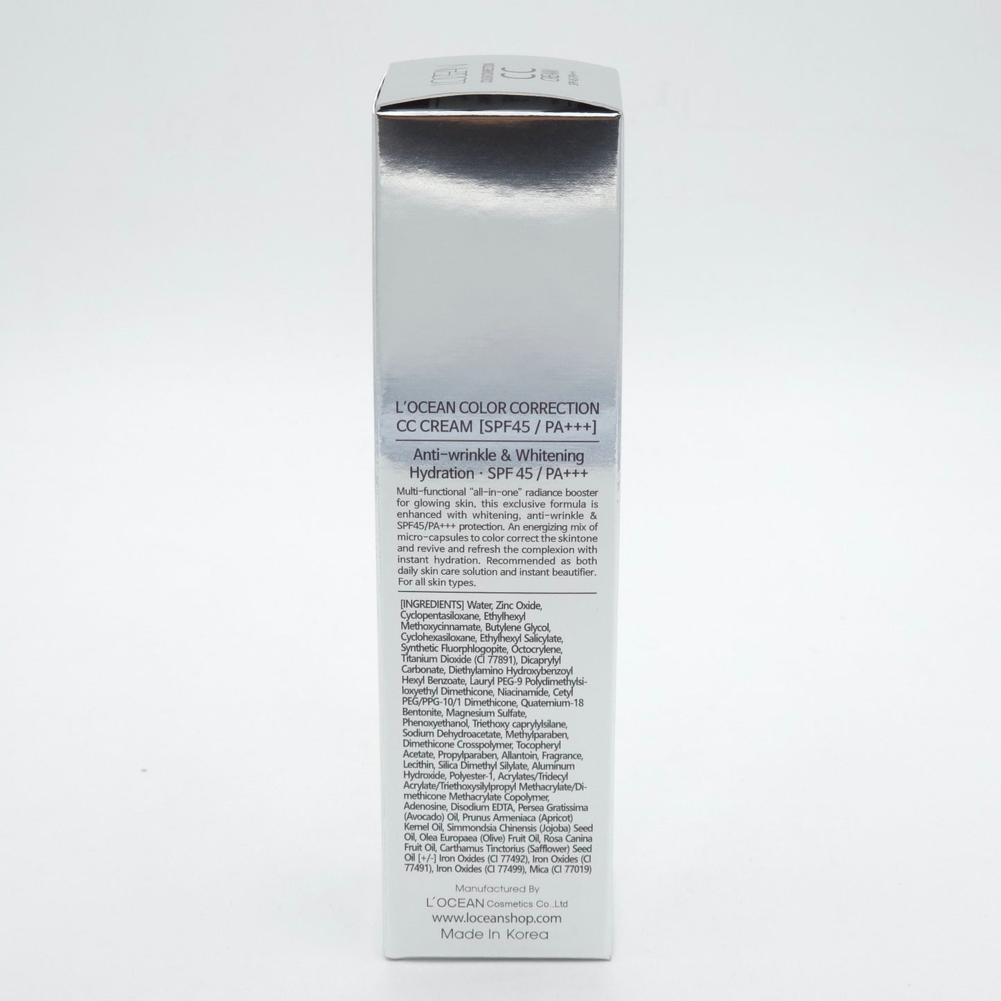 L'OCEAN Color Correction CC Cream SPF45 PA+++ 40ml Tone Up Hydrating