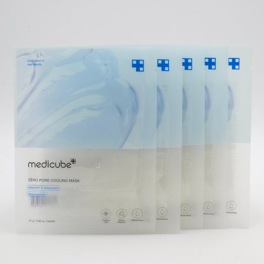 Medicube Zero Pore Cooling Mask 27g x 5ea Hydrating Moisturizing