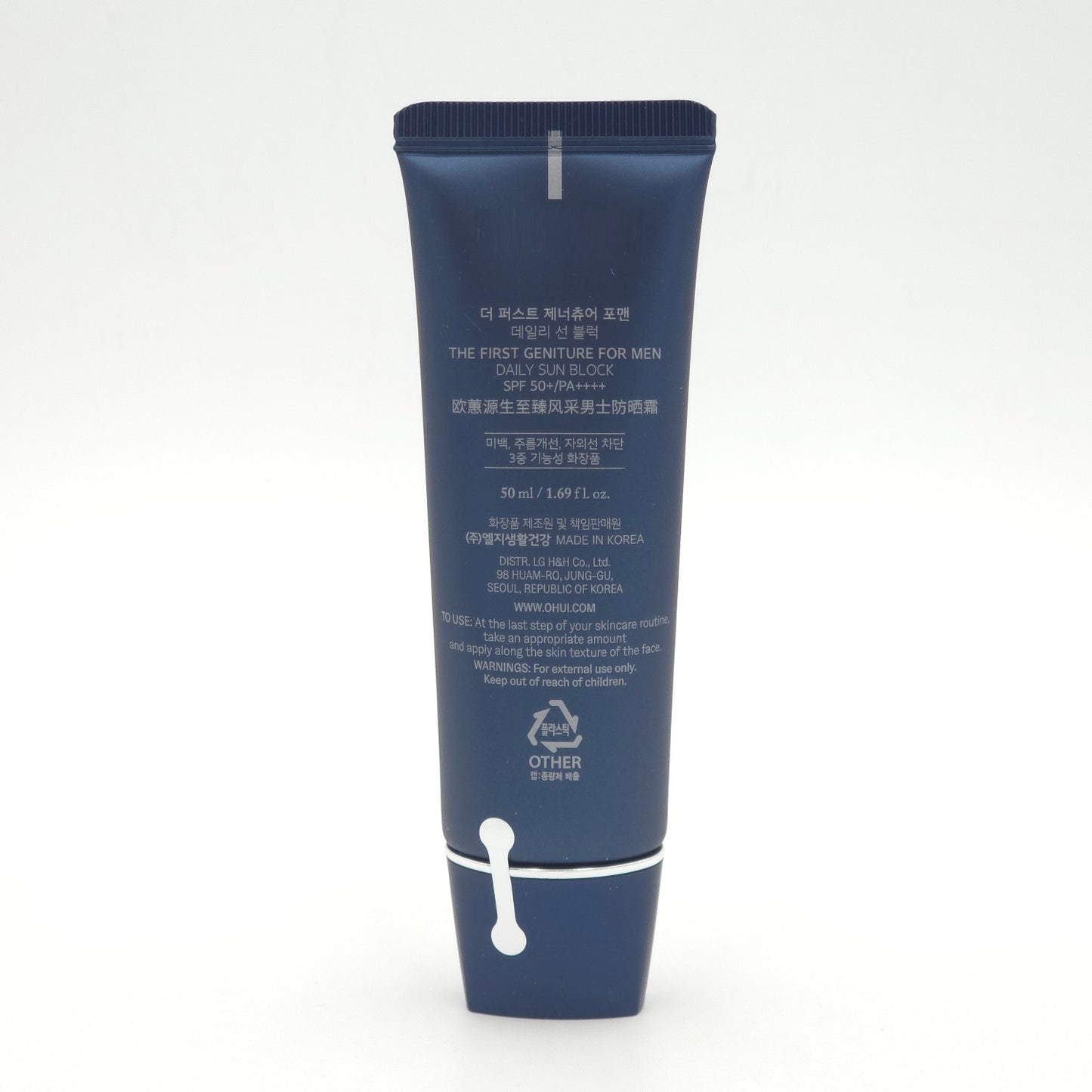 O HUI The First Geniture For Men Daily Sun Block 50ml SPF50+ PA++++