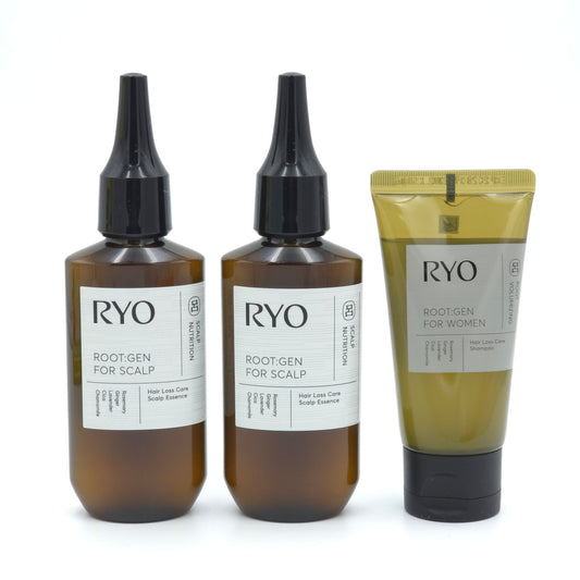 RYO Root:Gen Hair Loss Care Scalp Essence Duo Special Set (80ml x 2 + Shampoo 50ml)