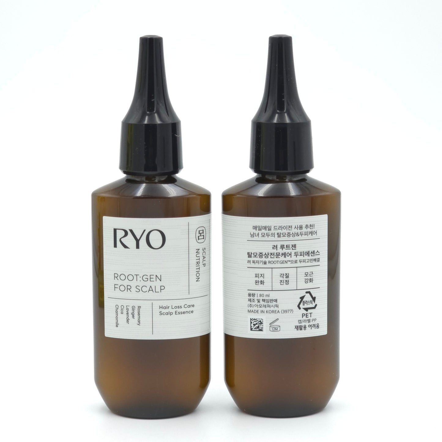 RYO Root:Gen Hair Loss Care Scalp Essence Duo Special Set (80ml x 2 + Shampoo 50ml)