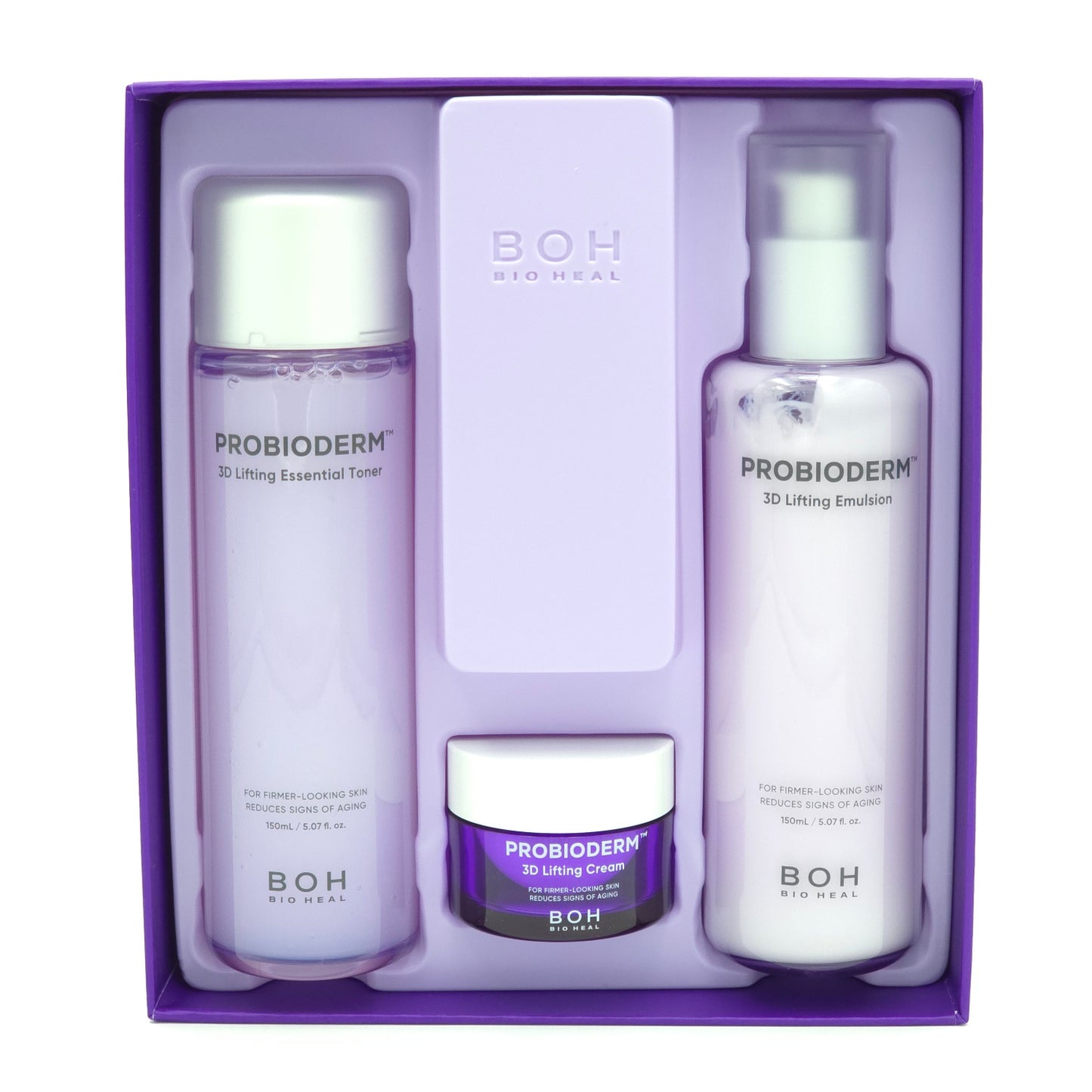 BIOHEAL BOH Probioderm 3D Lifting Skincare Set Toner Emulsion Cream