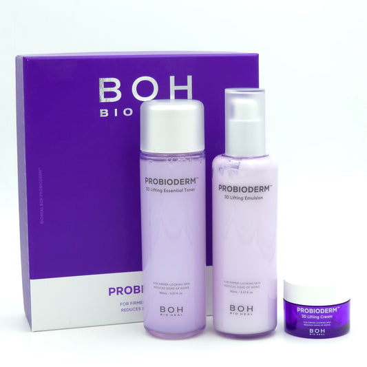 BIOHEAL BOH Probioderm 3D Lifting Skincare Set Toner Emulsion Cream