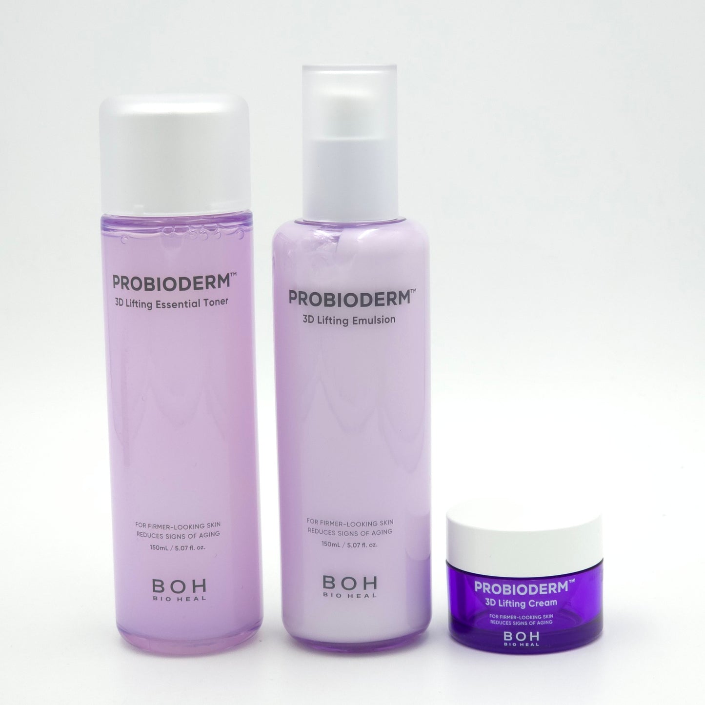 BIOHEAL BOH Probioderm 3D Lifting Skincare Set Toner Emulsion Cream