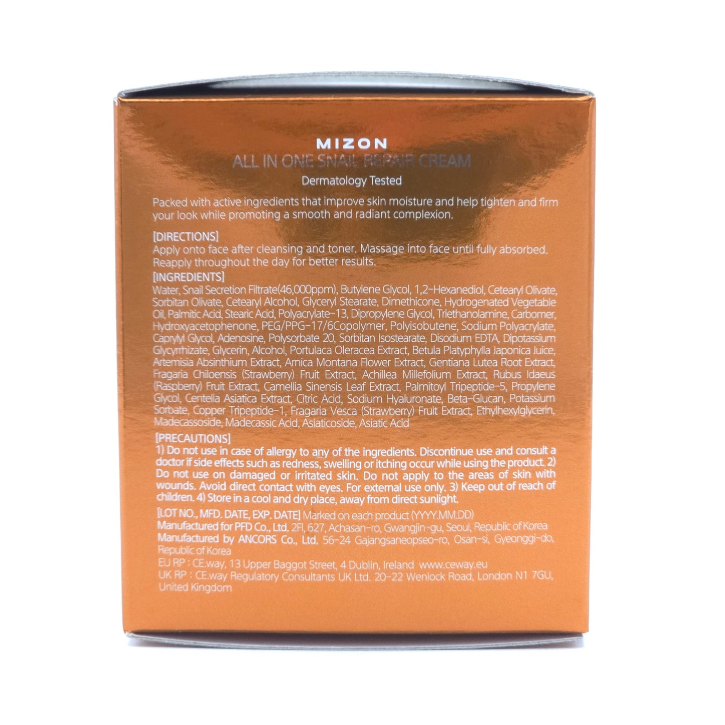 Mizon All In One Snail Repair Cream 75ml