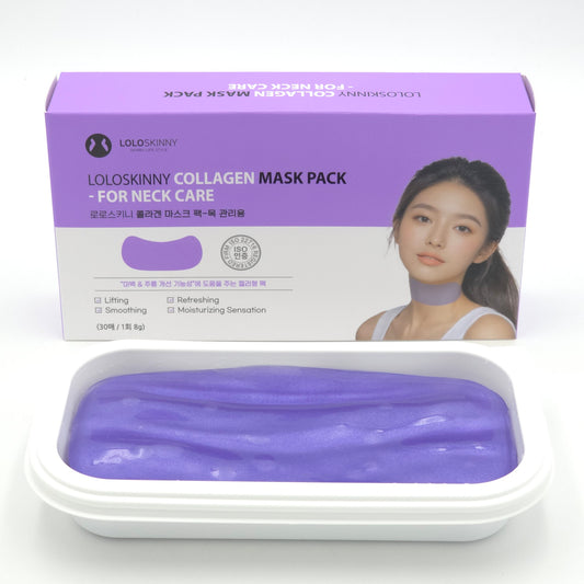 LOLOSKINNY Collagen Mask Pack For Neck Care 30 Sheets