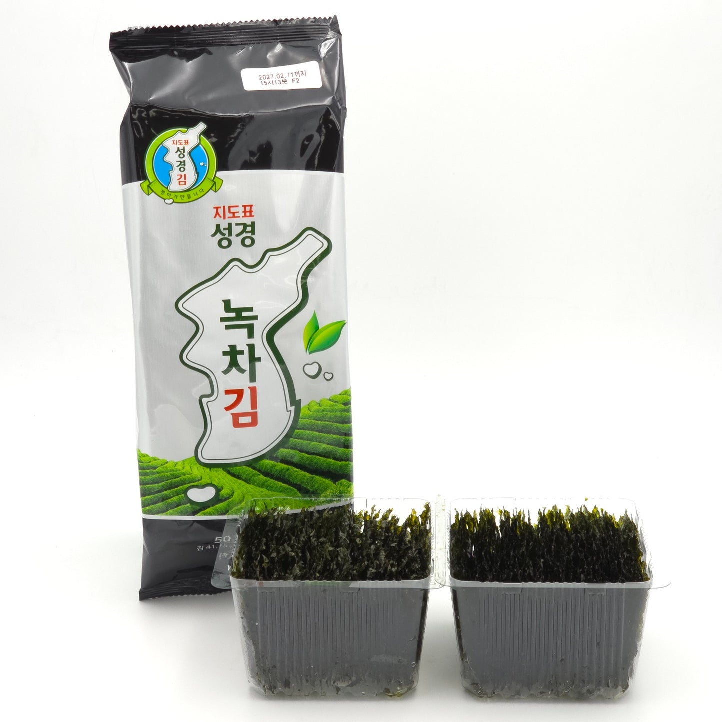 Sungkyung Green Tea Seasoned Seaweed Snack 50g