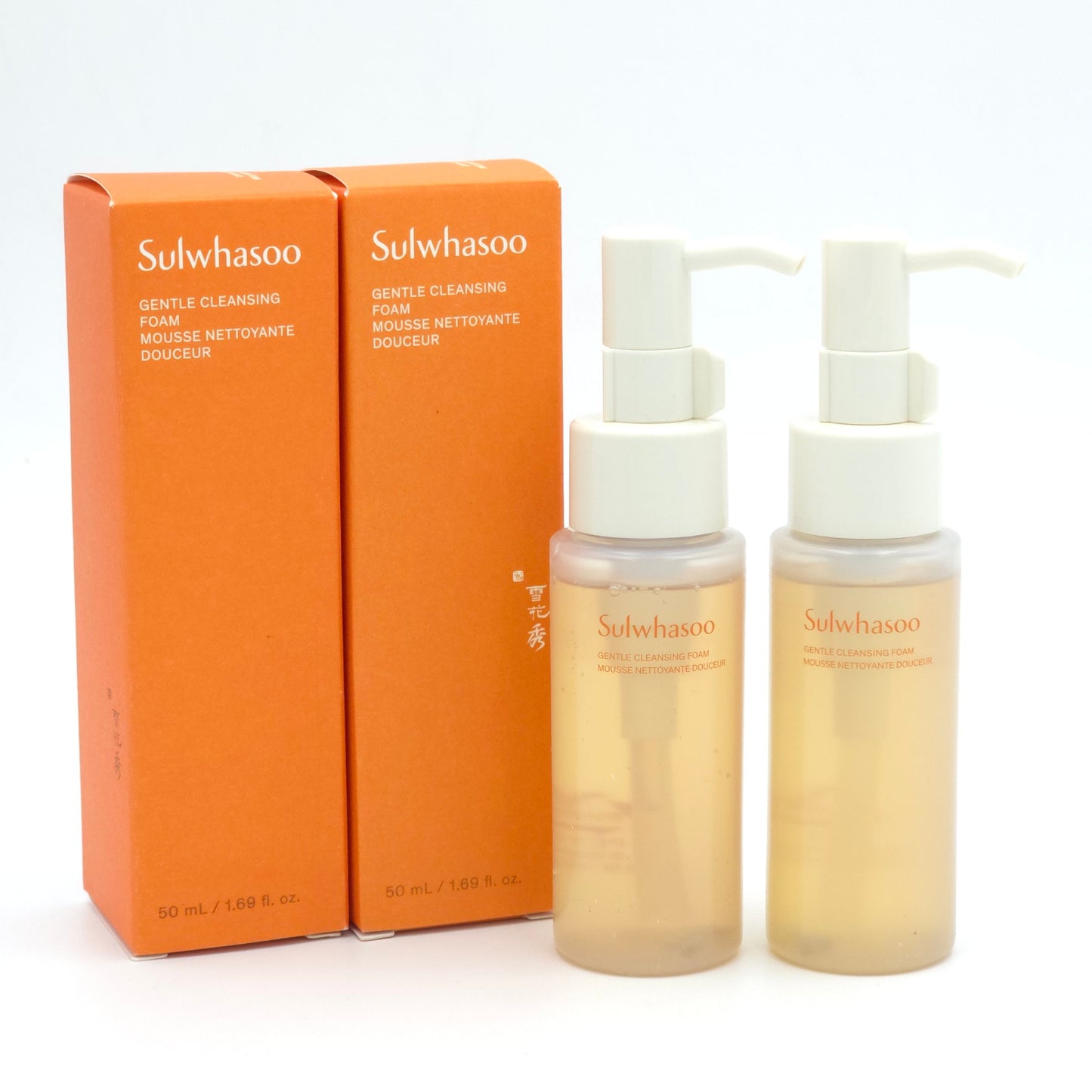 Sulwhasoo Gentle Cleansing Foam 50ml x 2ea Hydrating Deep Cleansing