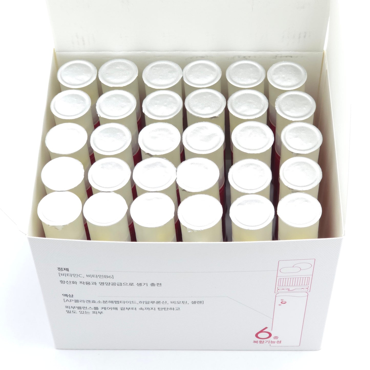VITALBEAUTIE Super Collagen Platinum 25ml x 30 Ampoules + 2 Tablets