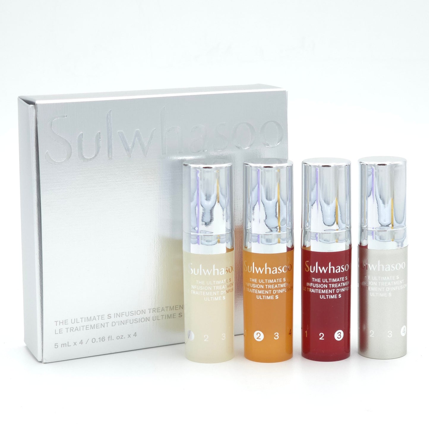 Sulwhasoo The Ultimate S Infusion Treatment 5ml x 4ea Mini Sample Set