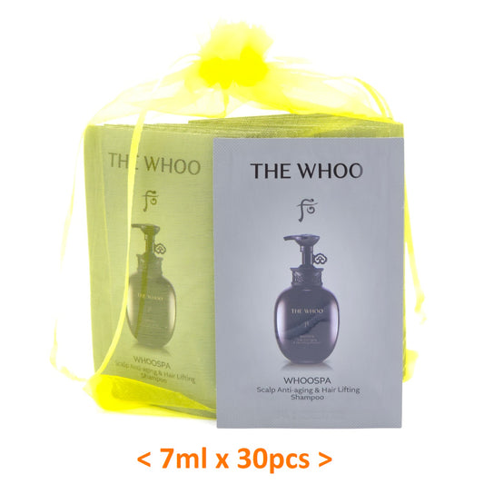 The history of Whoo WHOOSPA Scalp Anti-aging & Hair Lifting Shampoo 7ml x 30pcs
