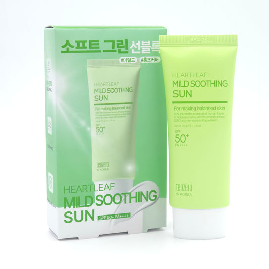 Tenzero Heartleaf Mild Soothing Sun 50g SPF50+ PA++++