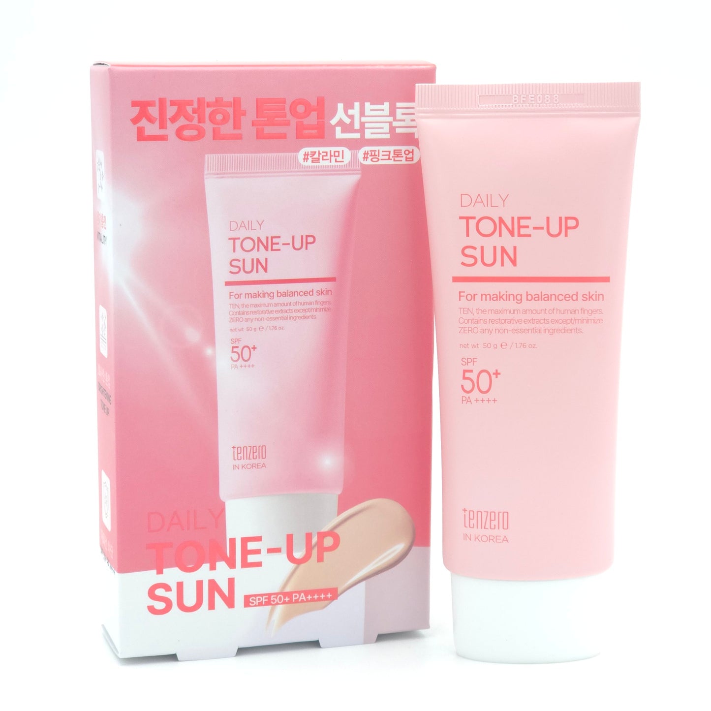Tenzero Daily Tone Up Sun 50g SPF50+ PA++++ Sunscreen