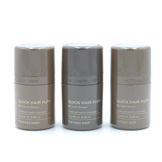 The Face Shop Quick Hair Puff 7g Natural Dark Light Brown
