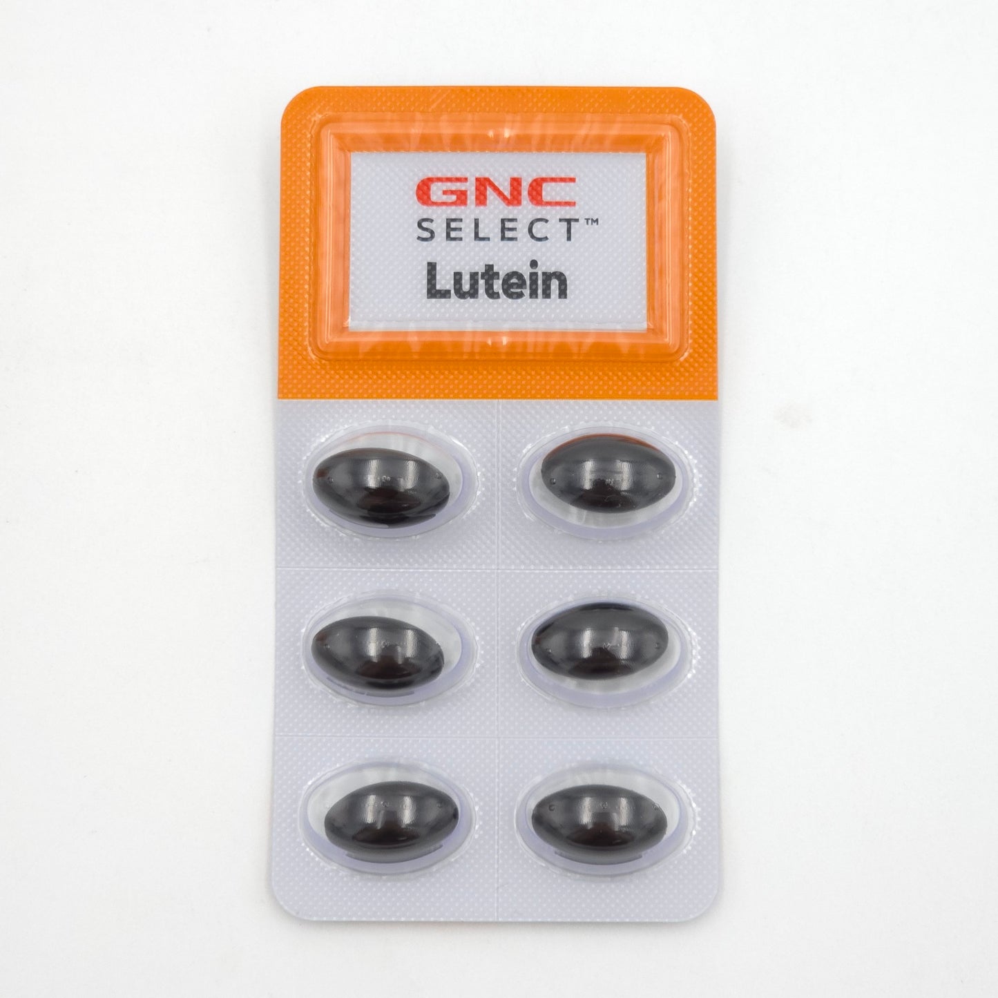GNC SELECT Lutein 10mg x 30 Capsules Vitamin A Eye Health Supplement