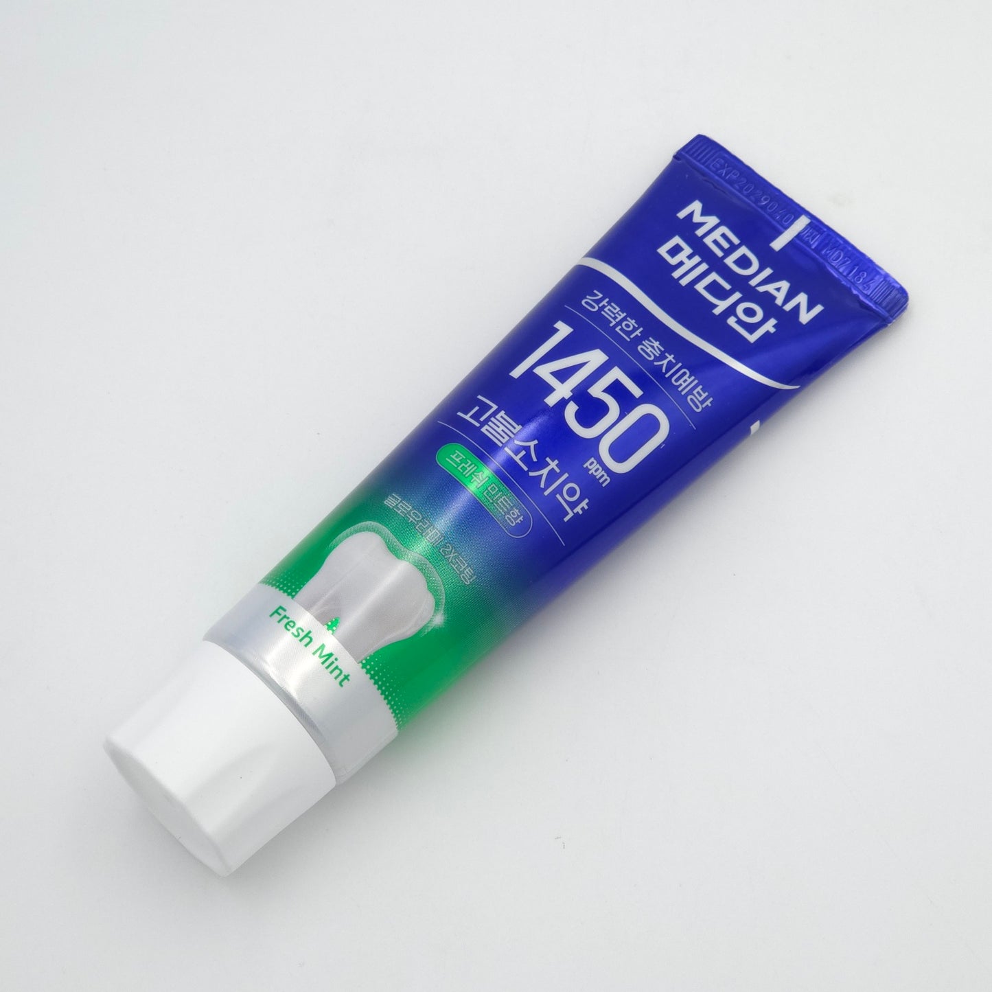 Median 1450 High Fluoride Toothpaste Fresh Mint 160g x 3ea