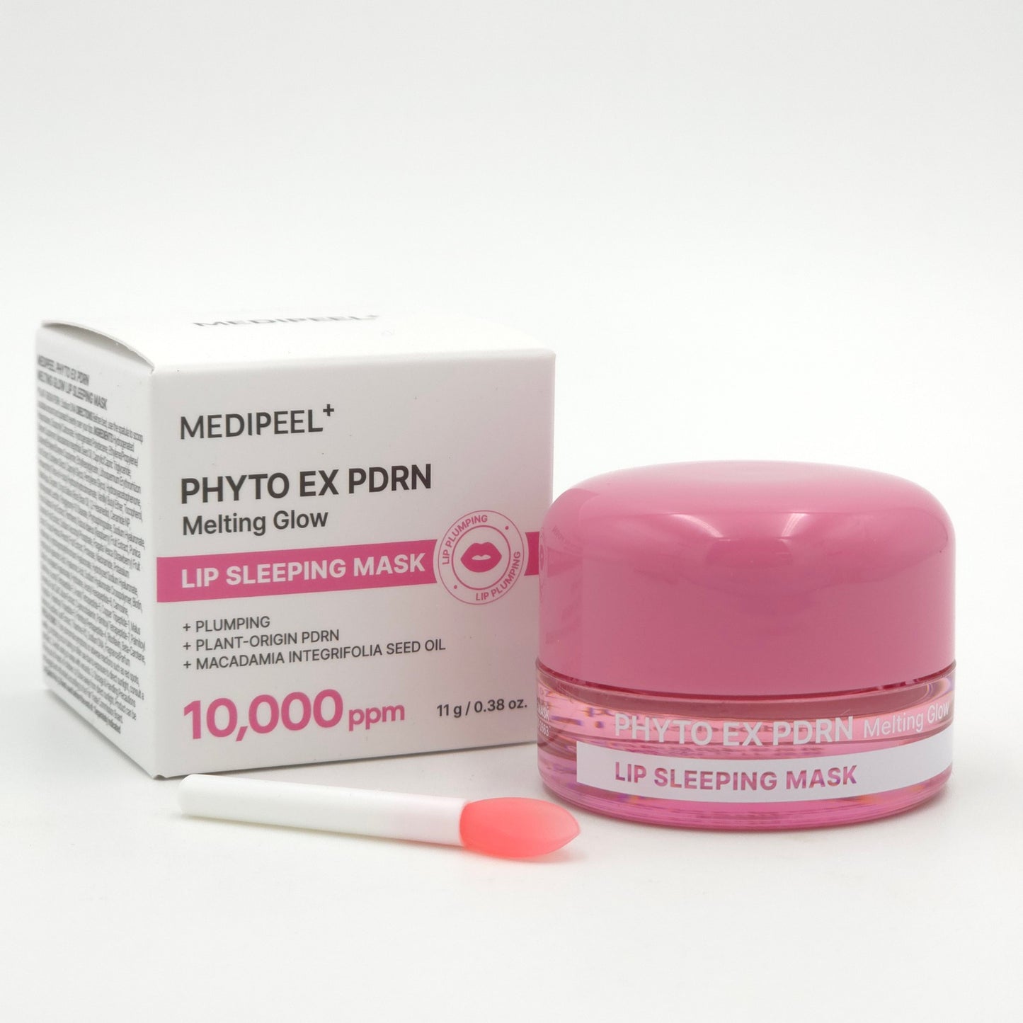 MEDI PEEL Phyto EX PDRN Melting Glow Lip Sleeping Mask 11g + Lip Brush