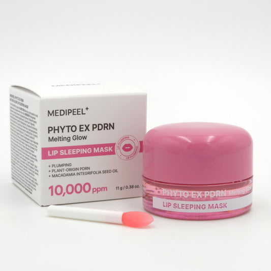 MEDI PEEL Phyto EX PDRN Melting Glow Lip Sleeping Mask 11g + Lip Brush