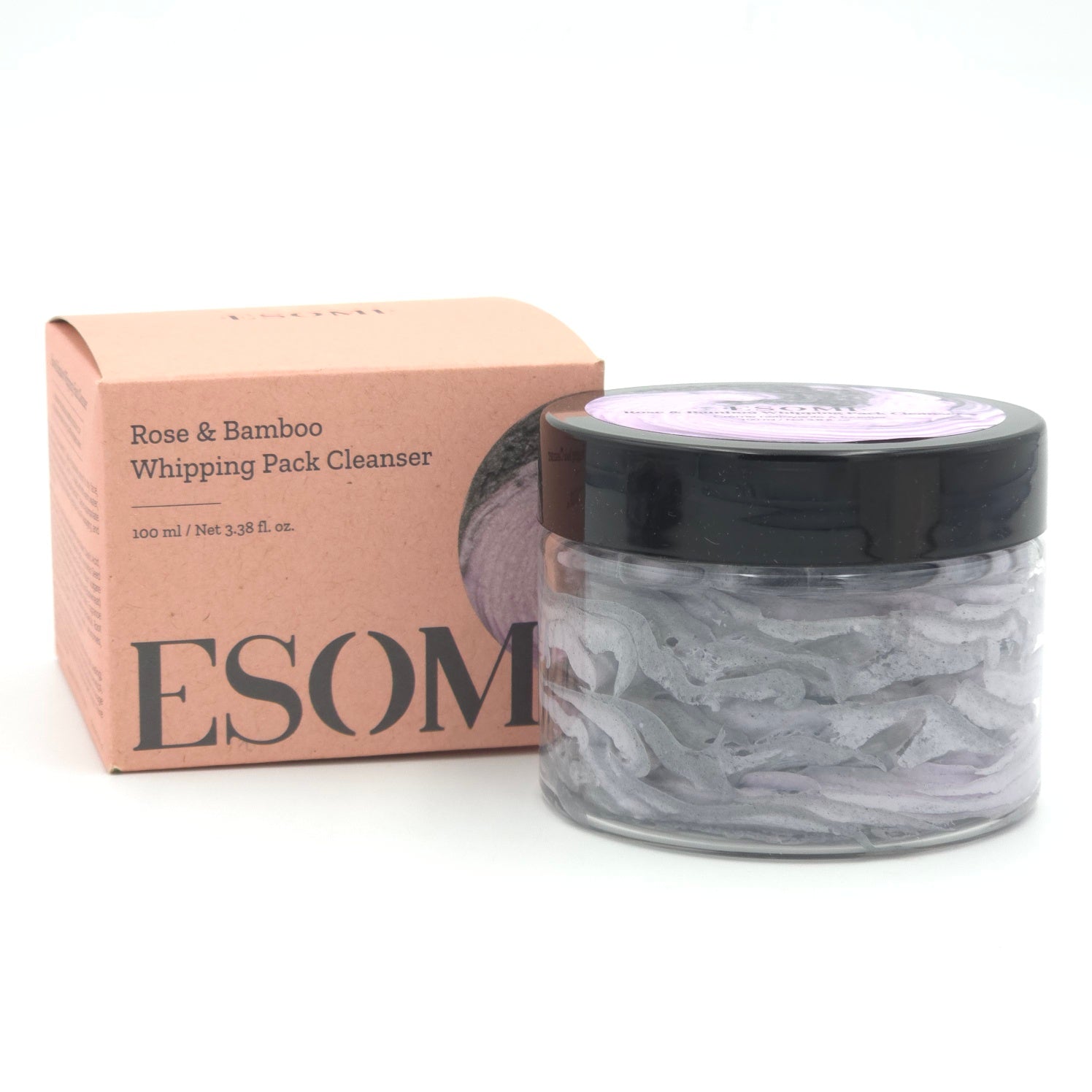 ESOMI Rose & Bamboo Whipping Pack Cleanser 100ml - Image 3