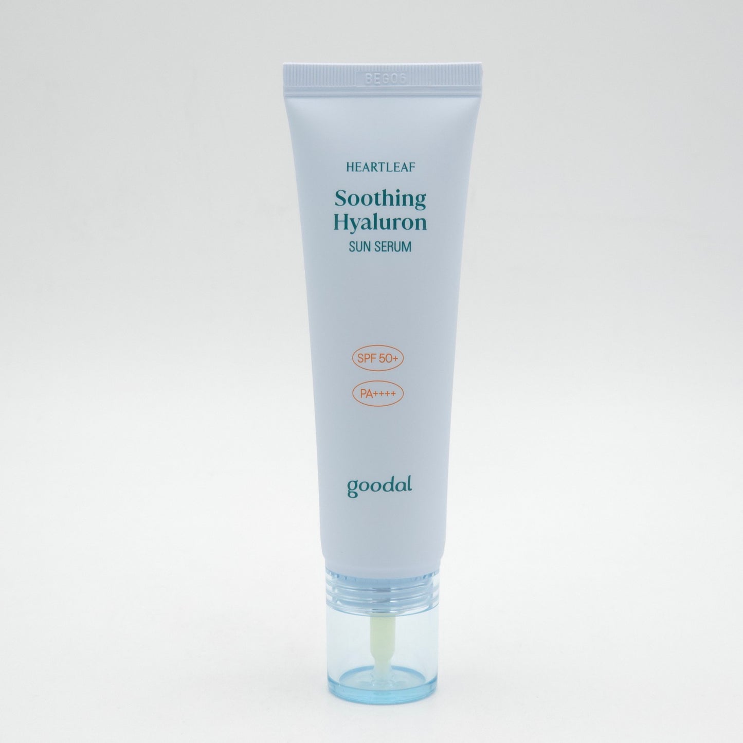 goodal Heartleaf Soothing Hyaluron Sun Serum 50ml - Image 2