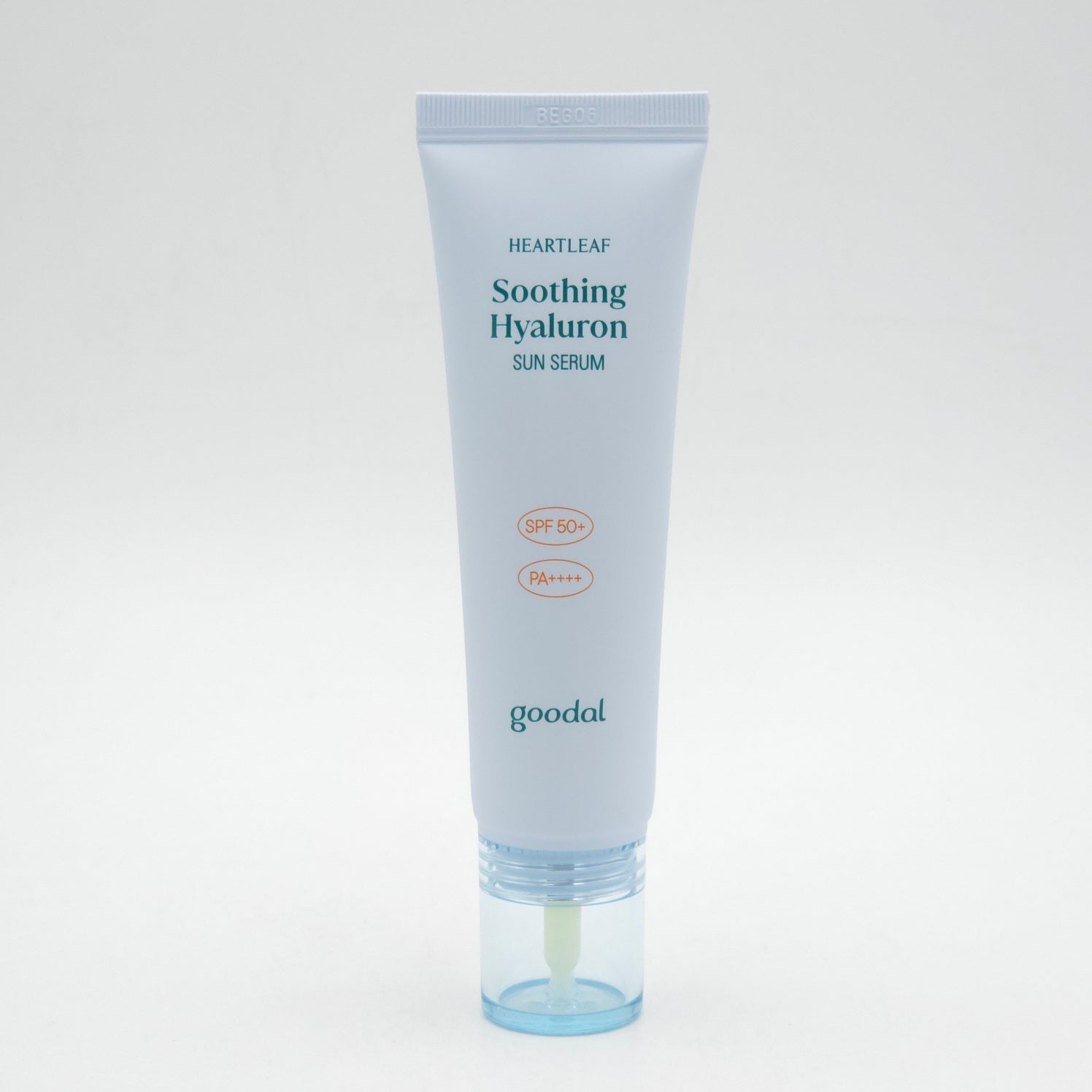 goodal Heartleaf Soothing Hyaluron Sun Serum 50ml - Image 2