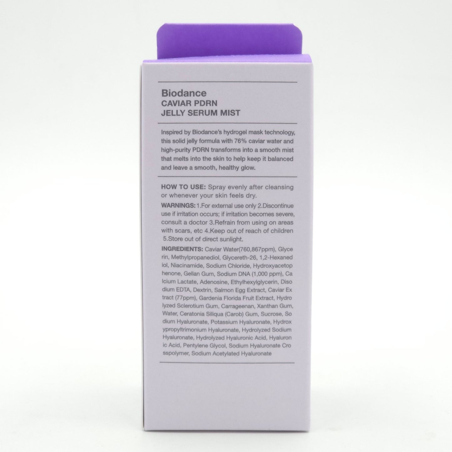 Biodance Caviar PDRN Jelly Serum Mist 50ml - Image 7