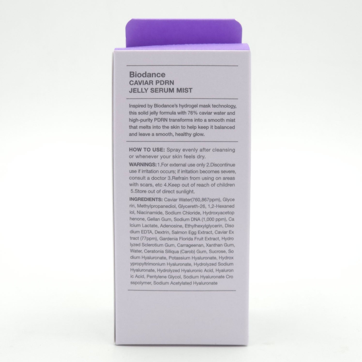 Biodance Caviar PDRN Jelly Serum Mist 50ml - Image 7