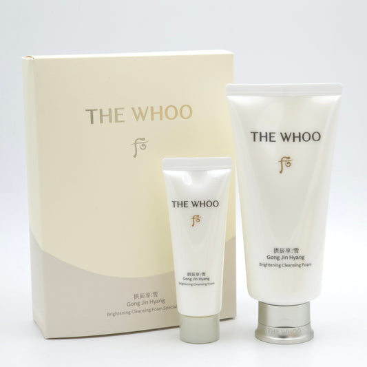 The history of Whoo Gong Jin Hyang Brightening Cleansing Foam Special Set