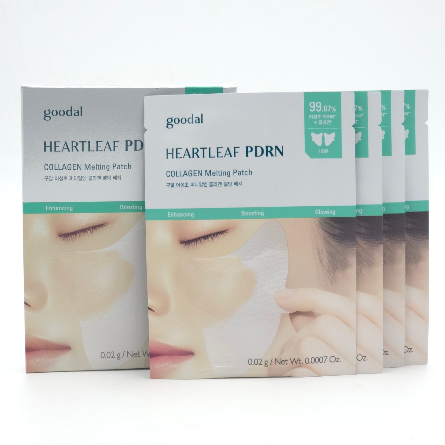 goodal Heartleaf PDRN Collagen Melting Patch 0.02g x 4 Pairs