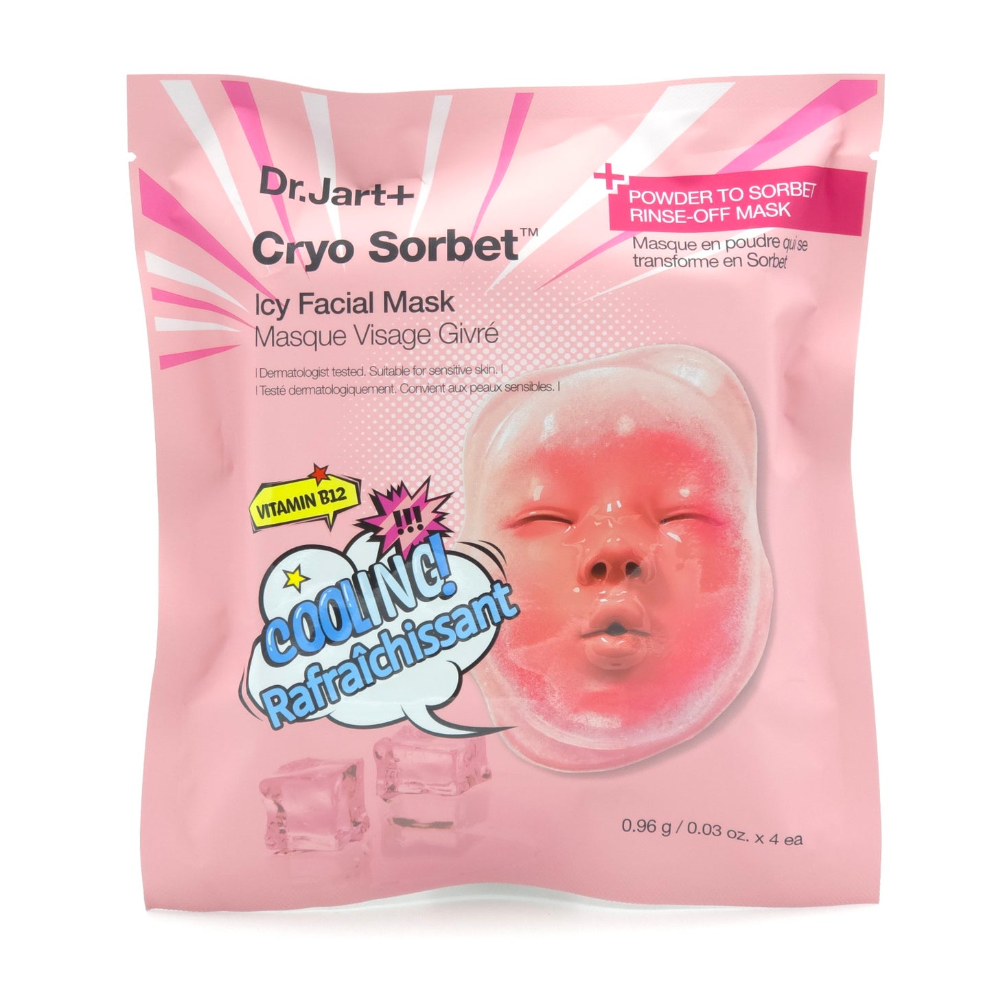 Dr.Jart+ Cryo Sorbet Icy Facial Mask 0.96g x 4ea