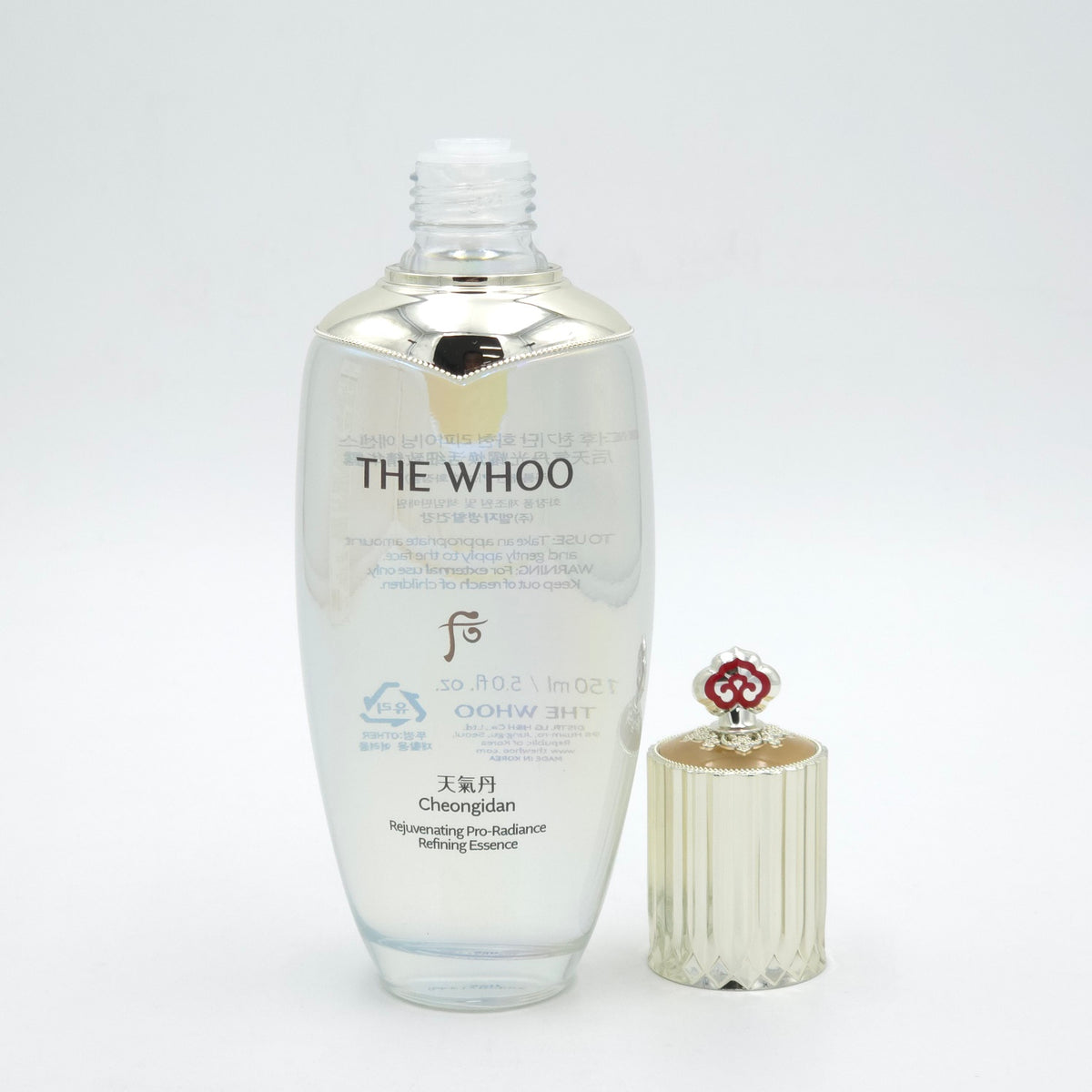 The history of Whoo Cheongidan Rejuvenating Pro-Radiance Refining Essence 150ml