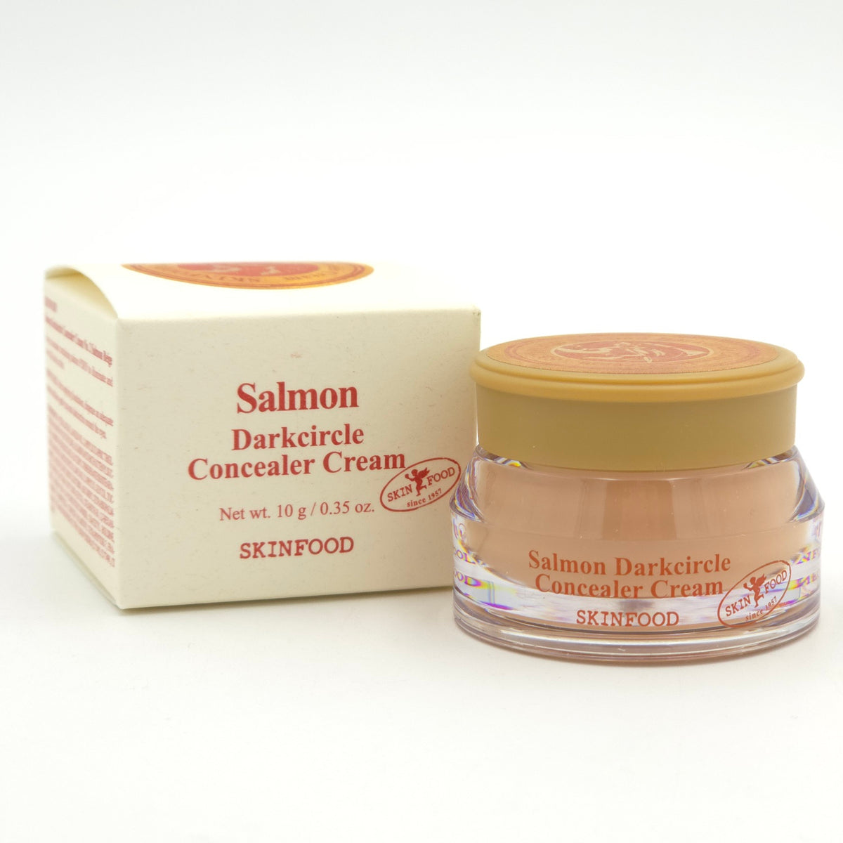 SKINFOOD Salmon Darkcircle Concealer Cream 10g - #01 Salmon Blooming