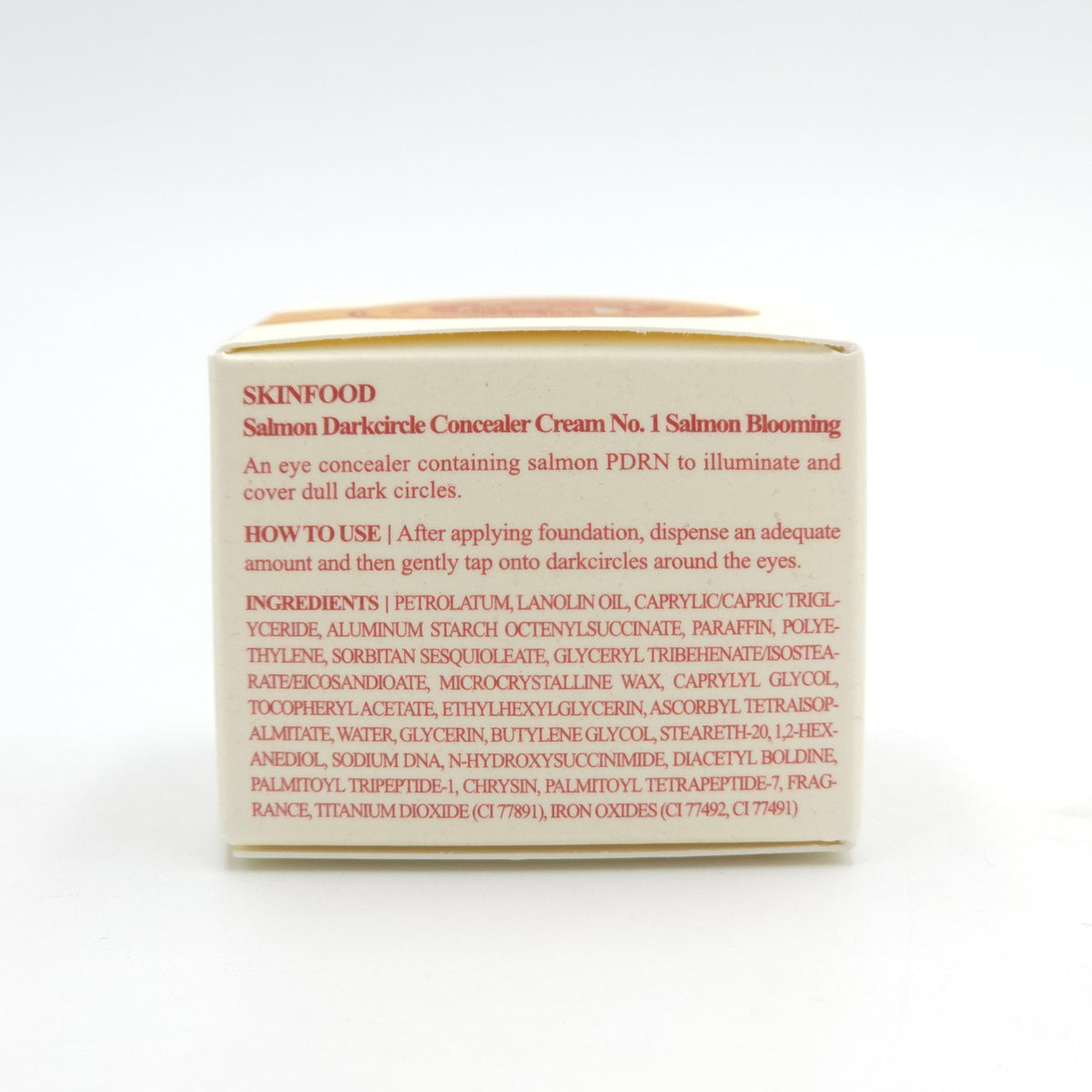 SKINFOOD Salmon Darkcircle Concealer Cream 10g - #01 Salmon Blooming