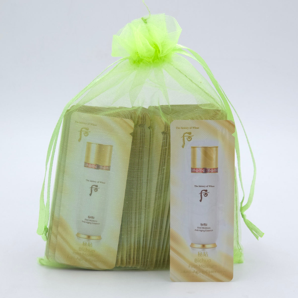 The history of Whoo Bichup First Moisture Anti-Aging Essence 1ml x 60pcs