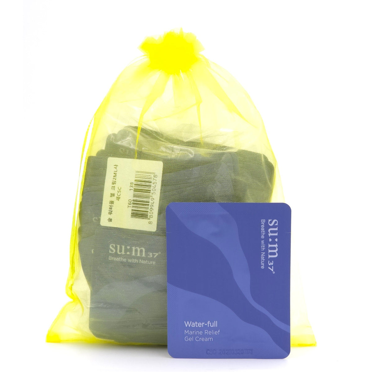 su:m37° Water-full Marine Relief Gel Cream - 2ml x 60pcs