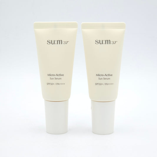 su:m37° Micro-Active Sun Serum Duo Set SPF50+ PA++++ - 30ml x 2