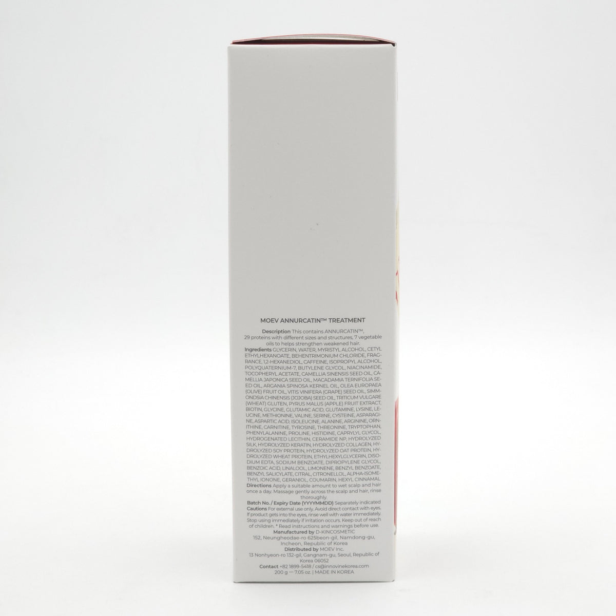 MOEV Annurcatin Silicone-Free Hair Treatment - 200g